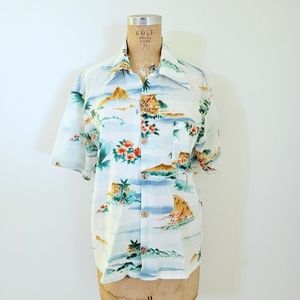 Vintage 1970's (Possibly 1980's) Hawaiian Aloha Shirt